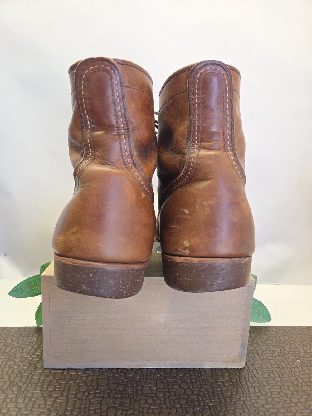 Red Wing 8111 Heritage Iron Ranger Men’s Brown Leather Boots - Picture 6 of 15